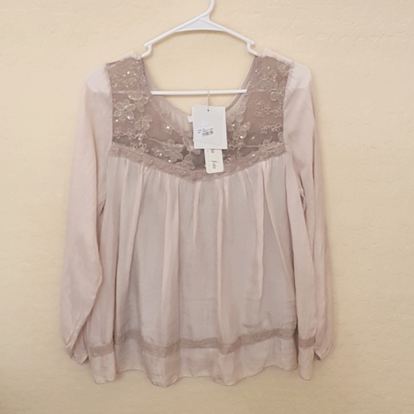 Altamira Milano Pure Mesh Silk Blouse - Picture 2 of 9